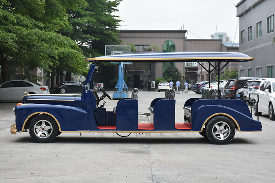 11 seater Cabin Electric Vintage Cars 7.5kW AC motor , Max speed ≤ 30km/h